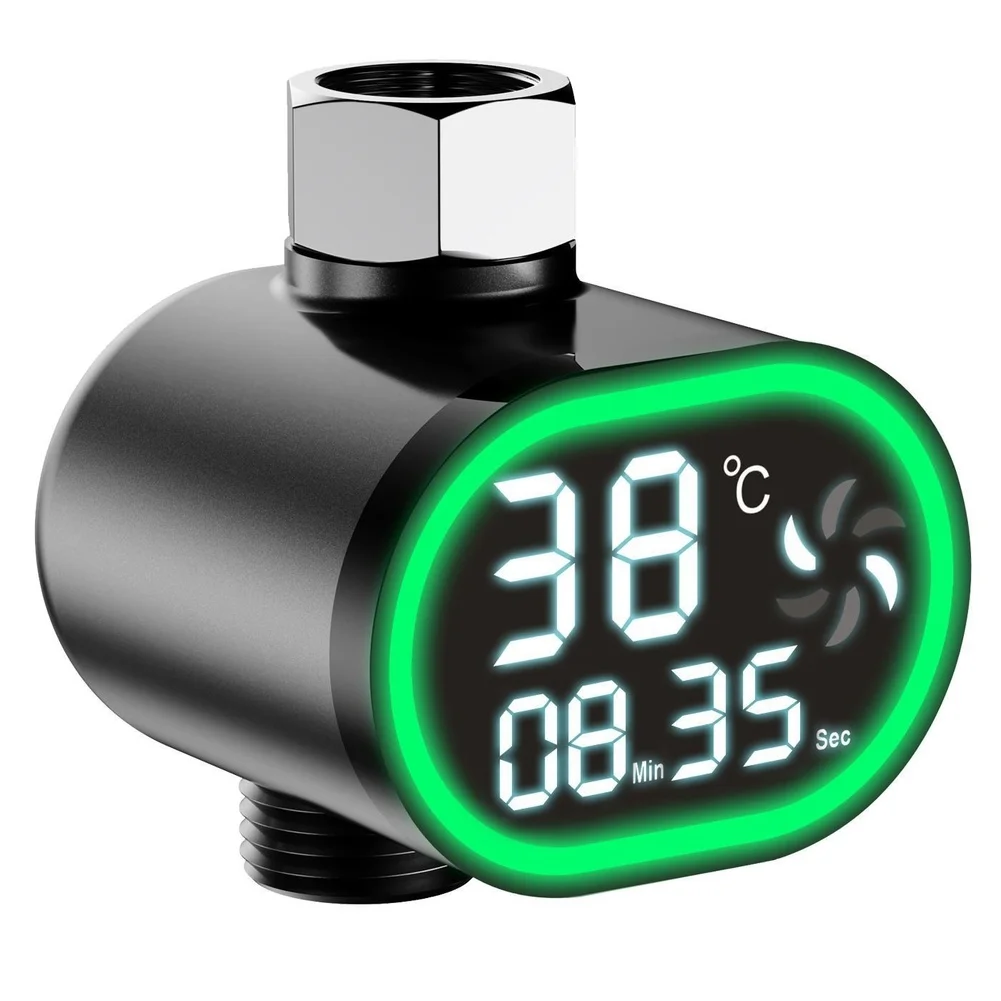 Home Bathroom Faucets - Water Thermometer 5.8*2*6.8cm With LED Display