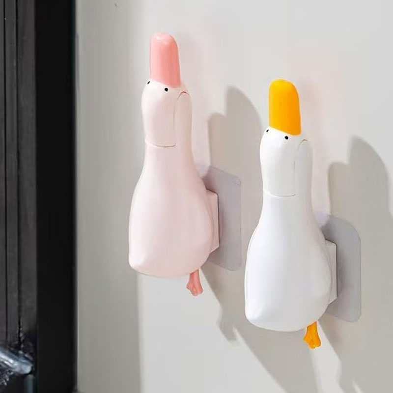 Home Bathroom Cleaning - Lovely Duck Double Head Cleaning Clip