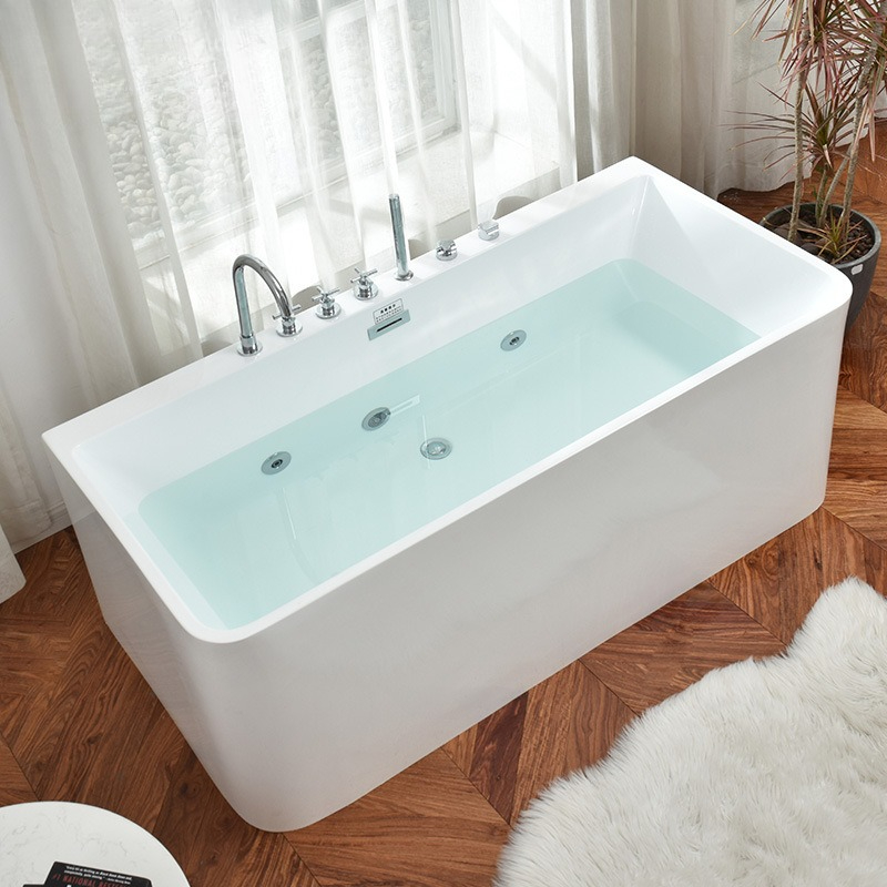 Home Bathroom Jacuzzi - Hotel Home Adult Free-standing Acrylic Toilet
