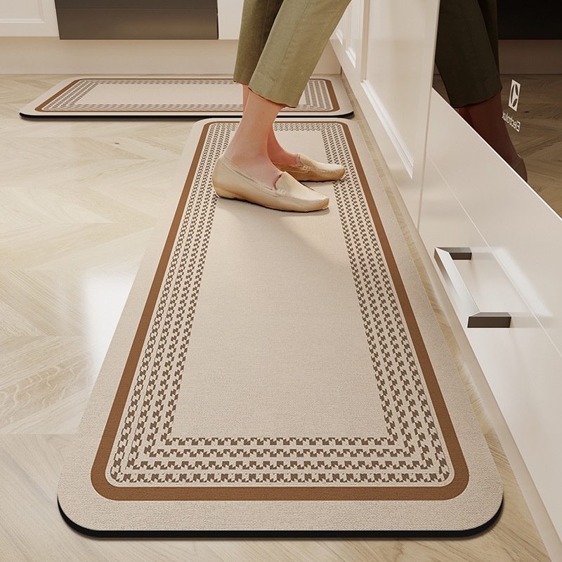 Home Bathroom Cleaning Machine - Kitchen Long Floor Mat, Highly Absorbent