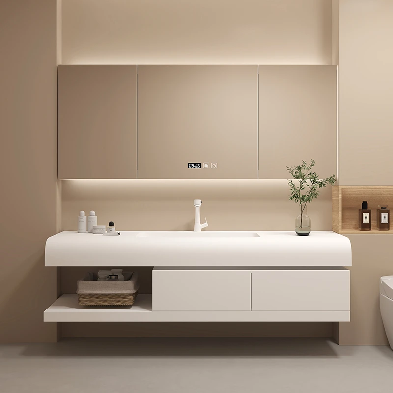 Drawers Paper Bathroom Cabinet - Home Bathroom Partition Wall ulasan dan harga