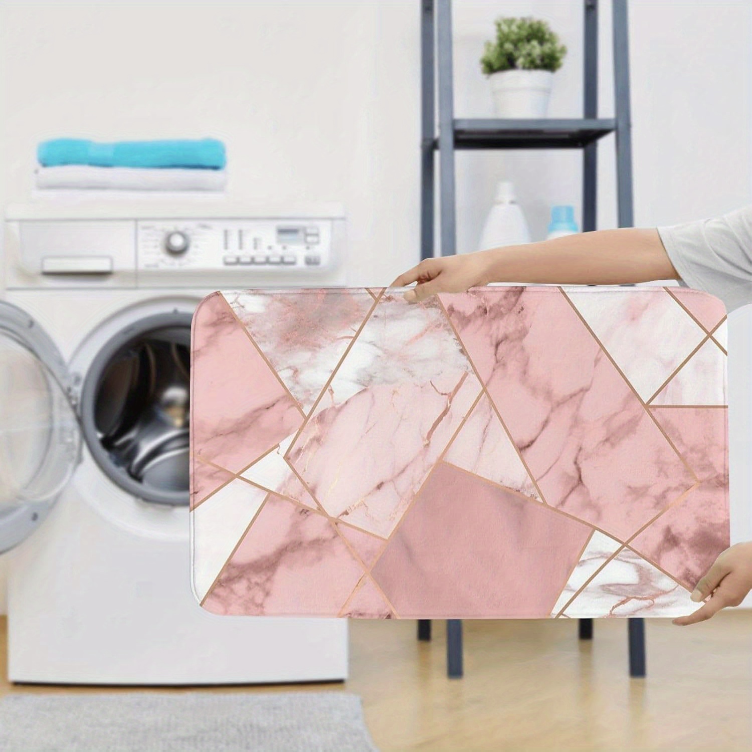 Luxury Marble Bathroom Mat Set - Home Made Bathroom Vanity ulasan dan harga