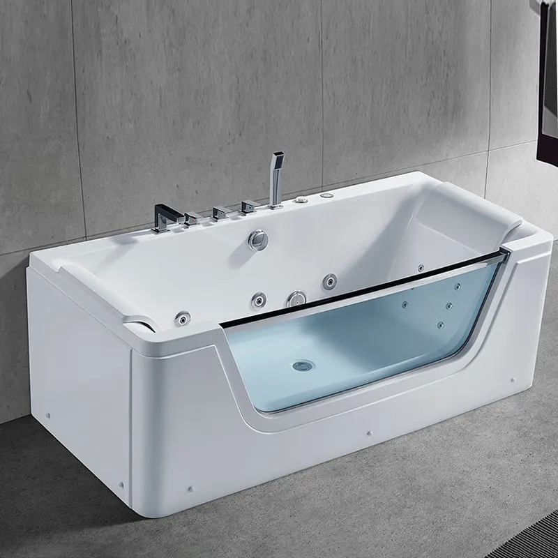 Smart Acrylic Jacuzzi Tub Doub - Home Bathroom Jacuzzi ulasan dan harga