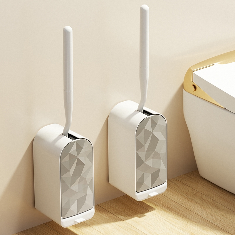 1Pcs Brand New Plastic Wall-Mo - Toilet Brush Holder ulasan dan harga
