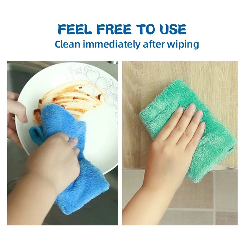 4pcs 20*32cm Small Hand Towels - Home Bathroom Cleaning ulasan dan harga