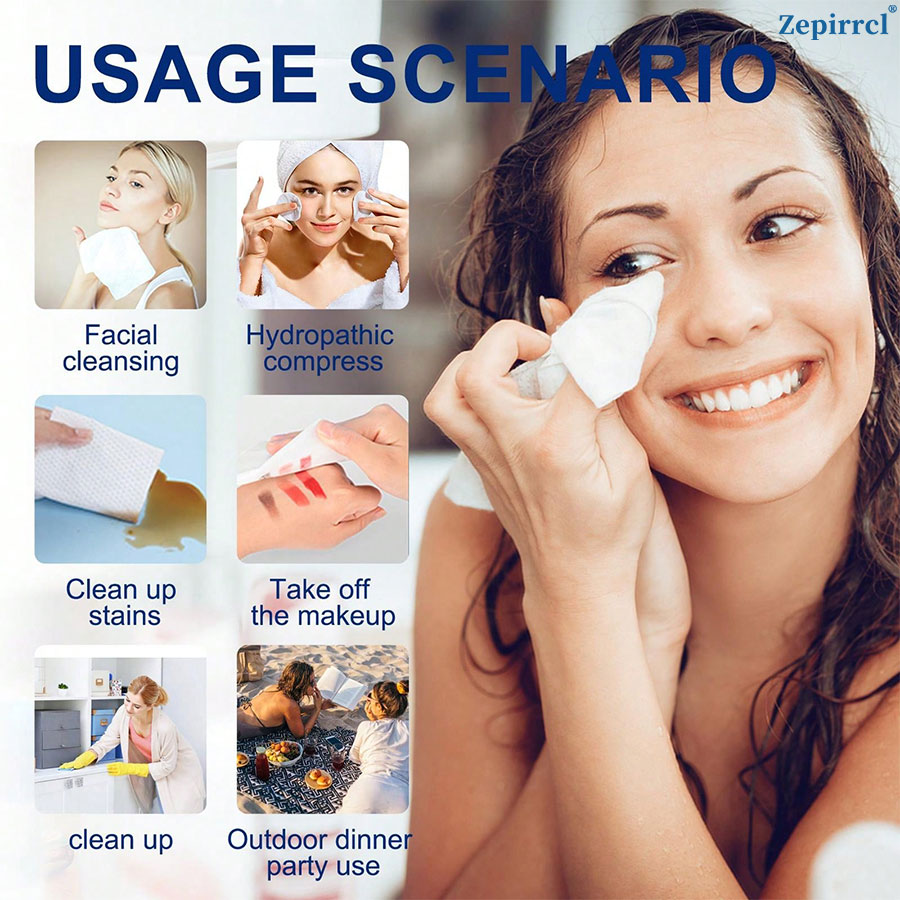 80/160 Sheets, Disposable Face - Home Bathroom Cleaning ulasan dan harga