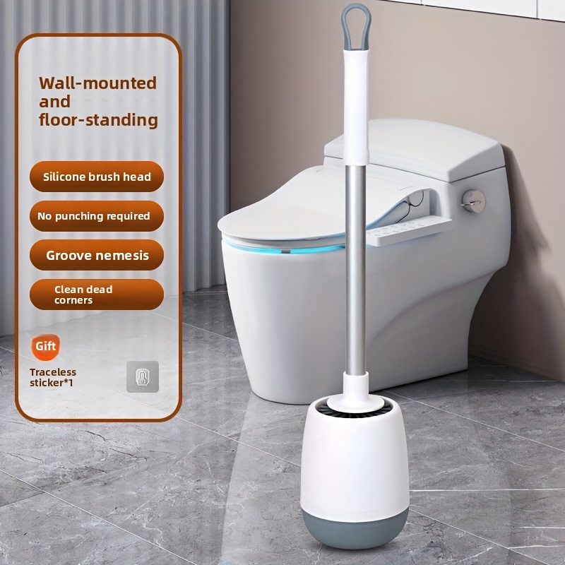 ​Multi-Functional Ventilated T - Toilet Brush Holder ulasan dan harga