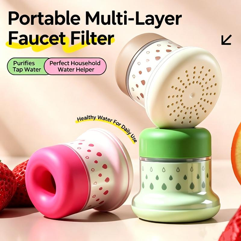 Multi Layer Faucet Water Filte - Home Bathroom Faucets ulasan dan harga