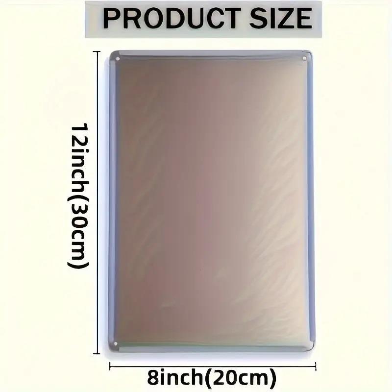 Stylish Female Metal Tin Sign  - Home Bathroom Signs ulasan dan harga