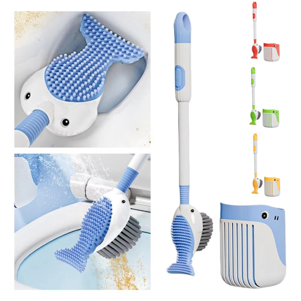 Squirt Whale Toilet Brush 360- - Toilet Brush Holder ulasan dan harga