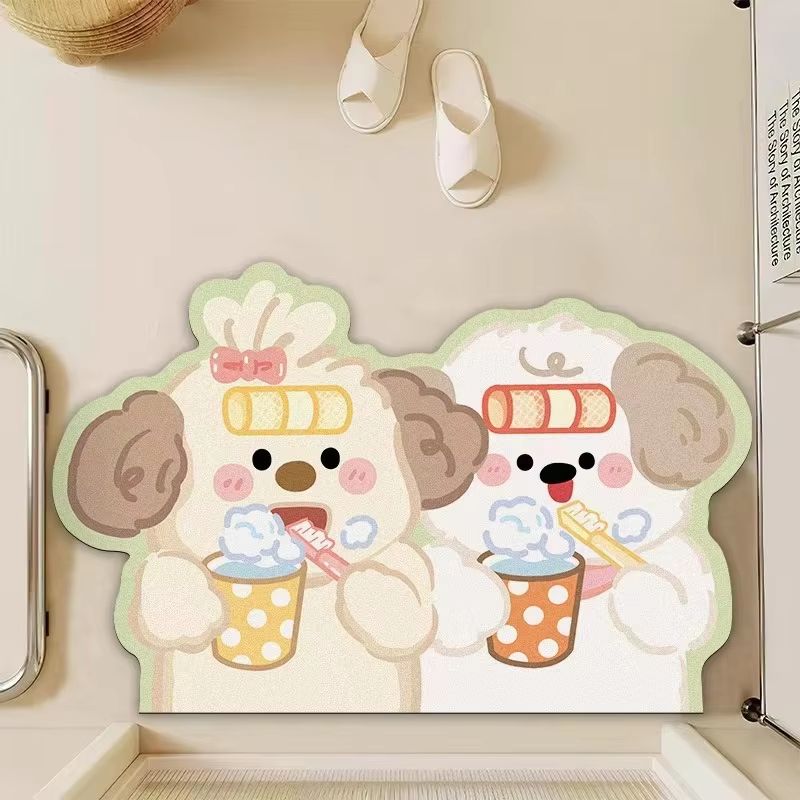 VIKAMA Korean Style Cream Shap - Home Made Bathroom Vanity ulasan dan harga