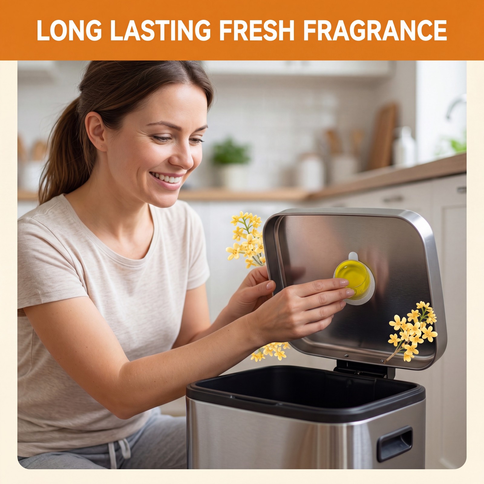 6x Osmanthus Trash Can Deodori - Home Bathroom Freshener ulasan dan harga