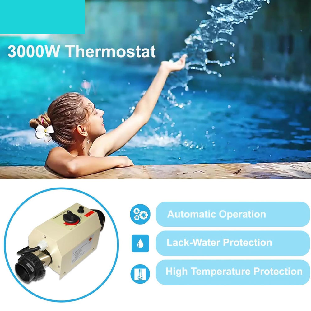 3KW Mini Electric Water Heater - Home Bathroom Jacuzzi ulasan dan harga