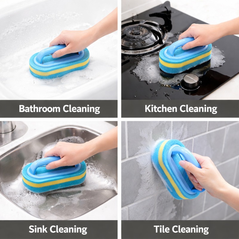 Household Cleaning Brush with  - Home Bathroom Model ulasan dan harga