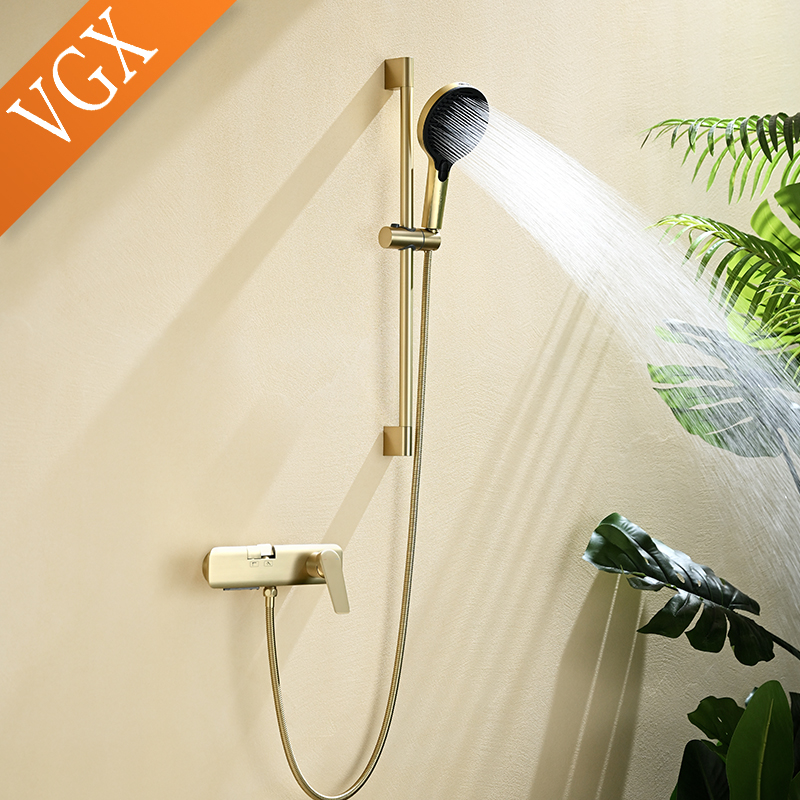 VGX Simple Shower Set with Lif - Home Bathroom Faucets ulasan dan harga