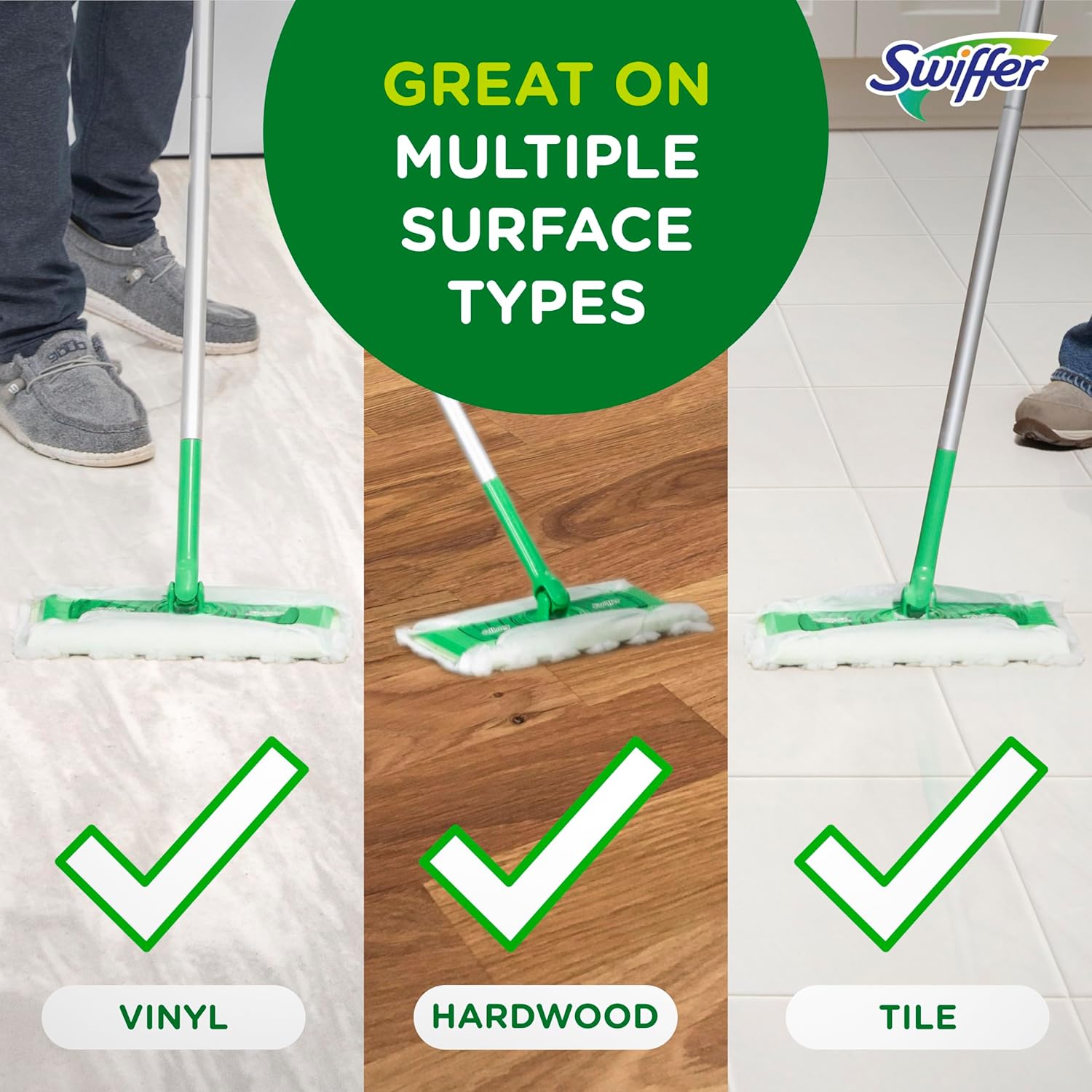 Sweep + Mop, Dry Pads Refill,  - Home Kitchen Bathroom Cleaning ulasan dan harga