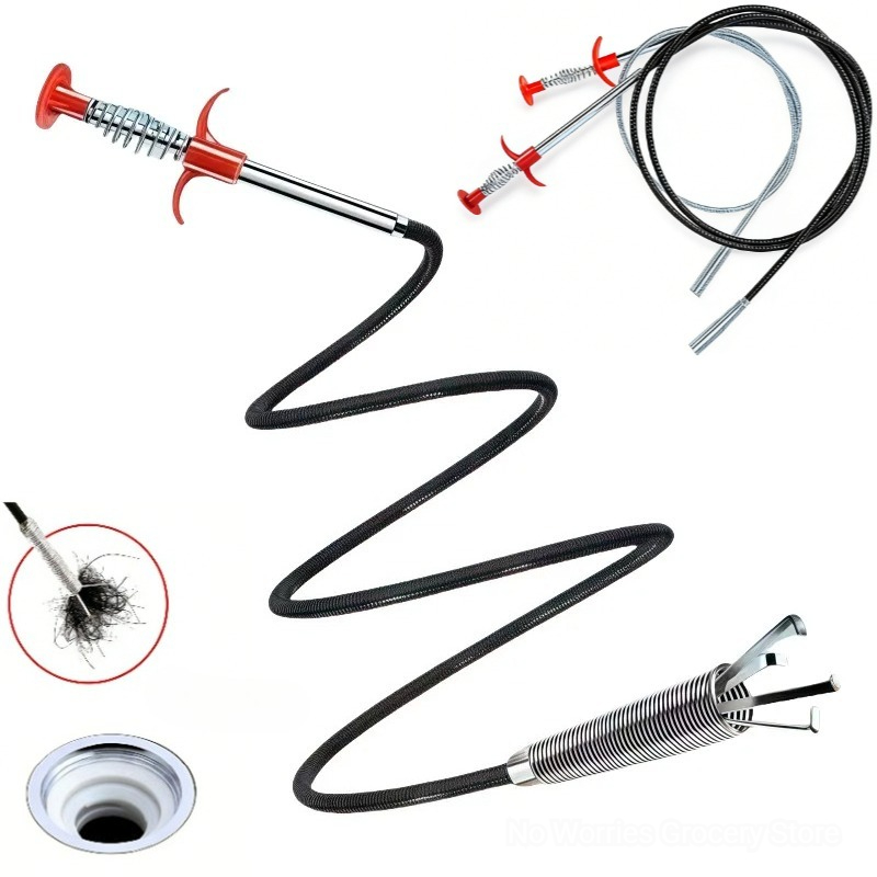 Hand Pinch Cleaning Sewer Pipe - Home Bathroom Cleaning ulasan dan harga