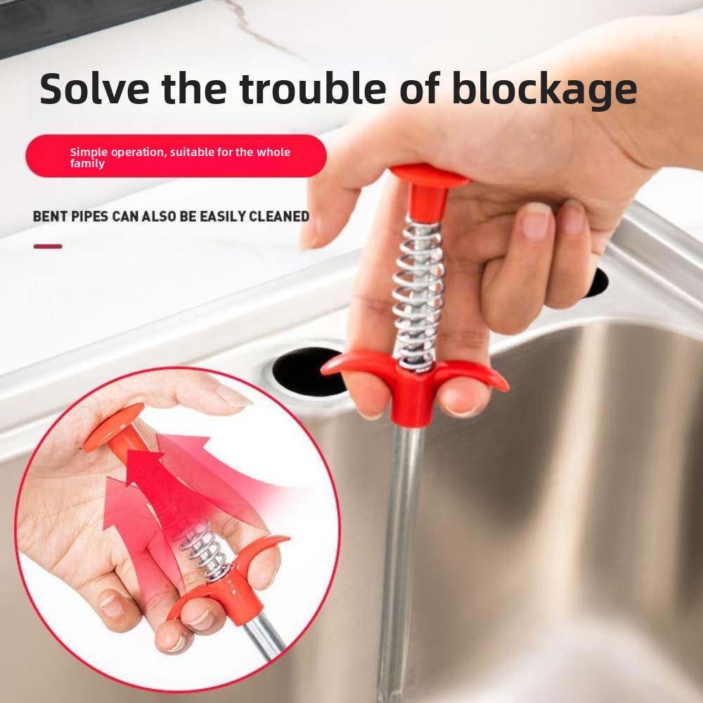 Hand Pinch Cleaning Sewer Pipe - Home Bathroom Cleaning ulasan dan harga