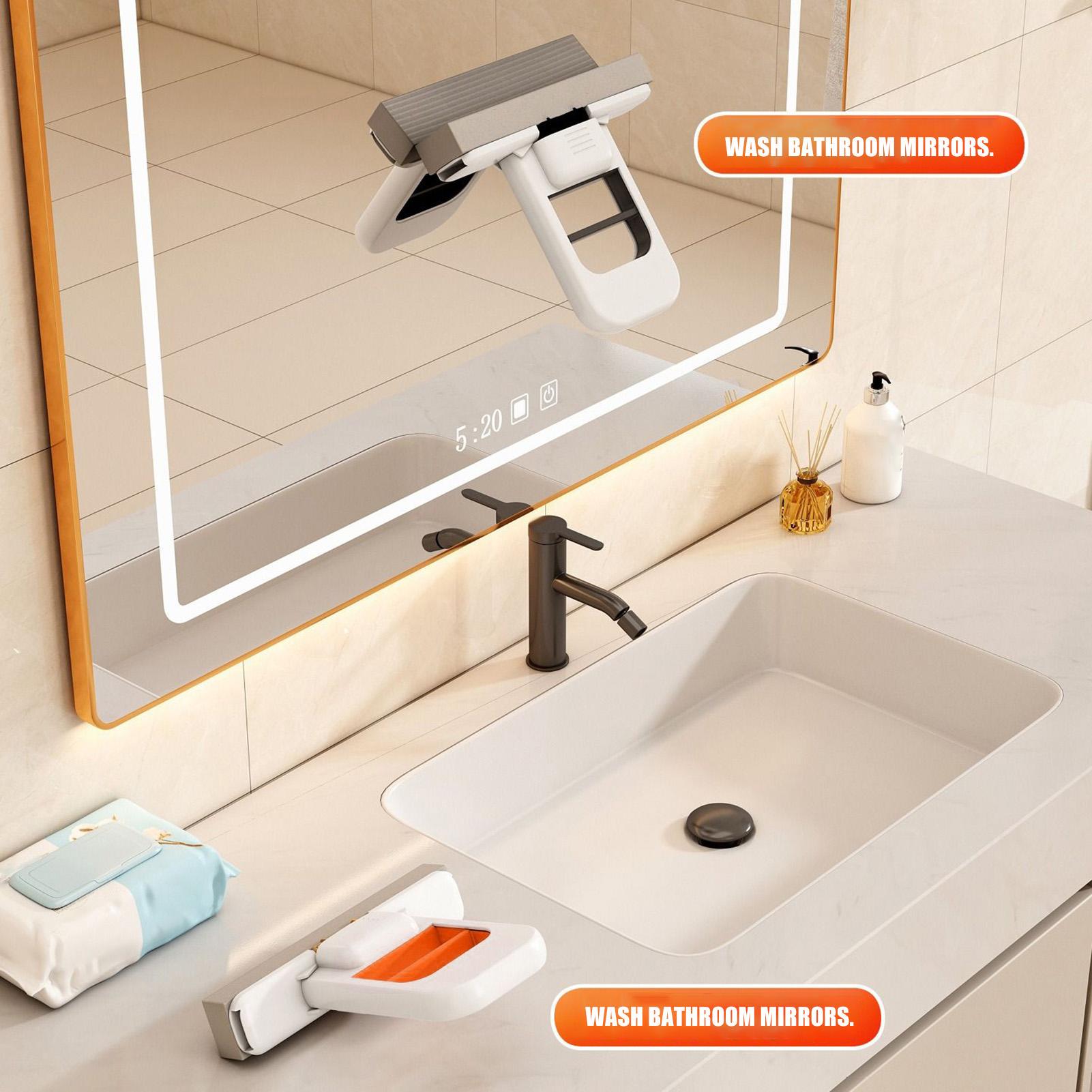 Self-Squeezing Desktop Mop Han - Home Bathroom Cleaning Machine ulasan dan harga