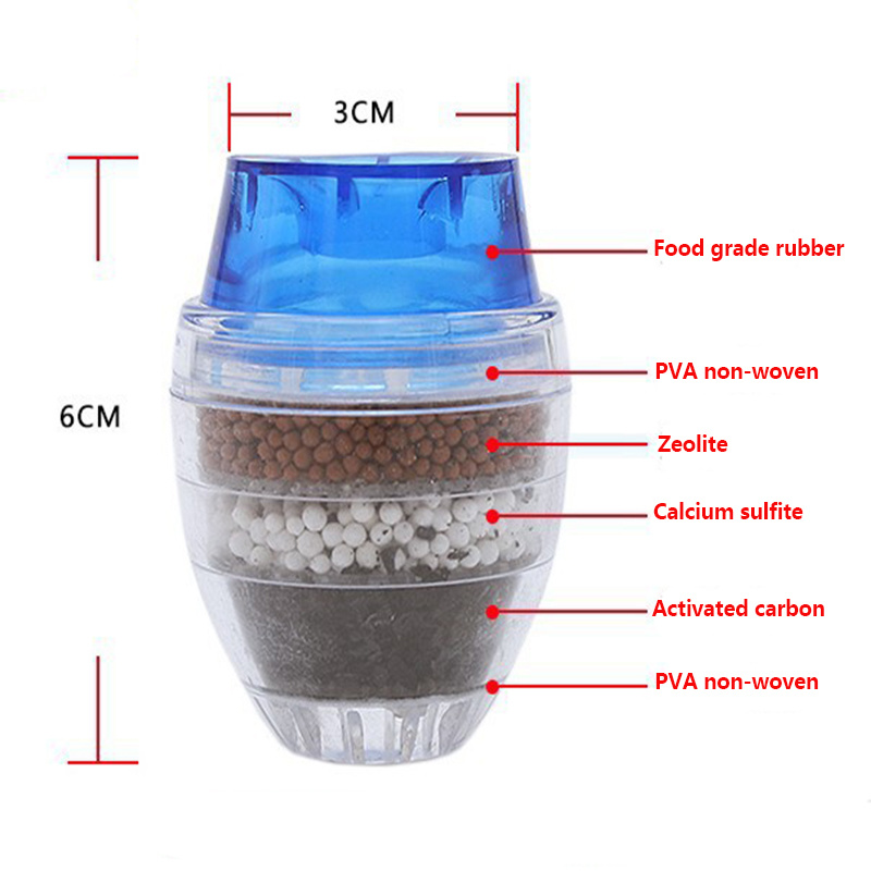 5 Layers Activated Carbon Wate - Home Bathroom Faucets ulasan dan harga