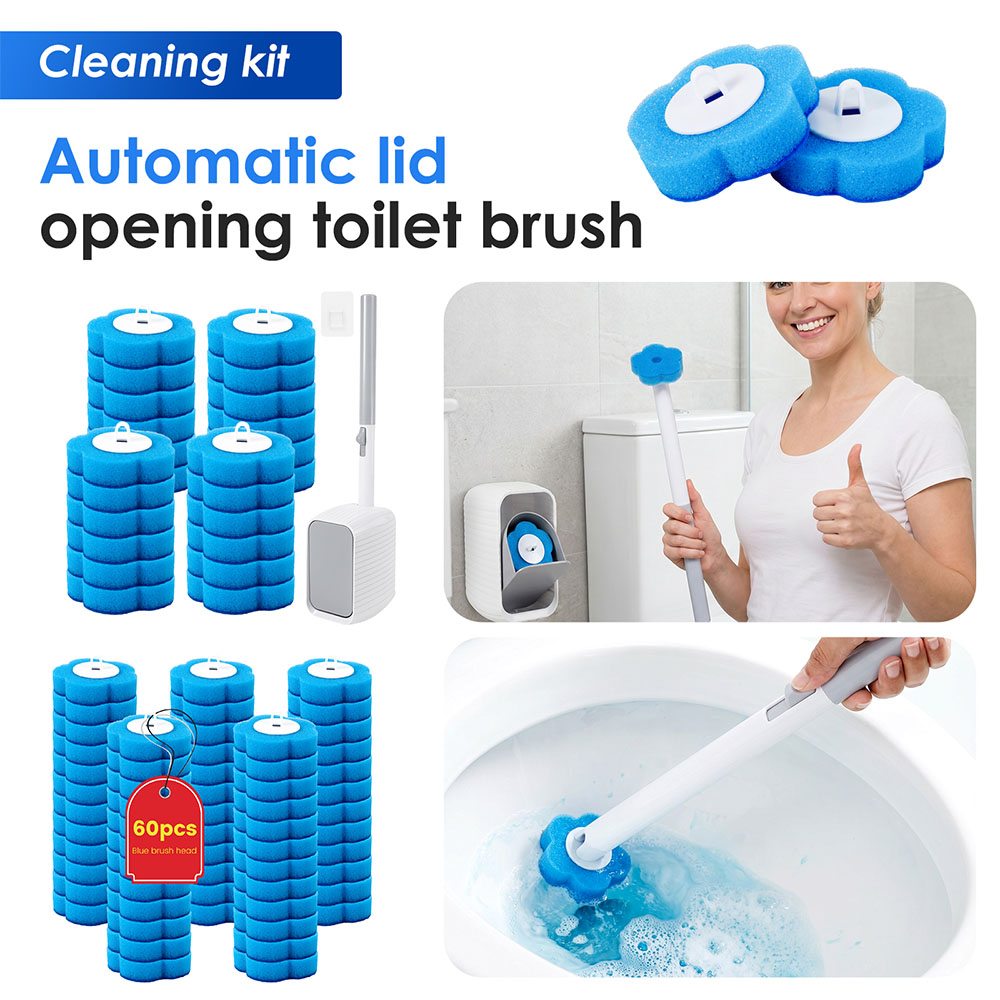 New Toilet Brush & Holder Set  - Toilet Brush Holder ulasan dan harga