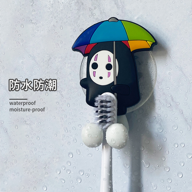1Pc Cartoon Anime Totoro Figur - Toilet Brush Holder ulasan dan harga
