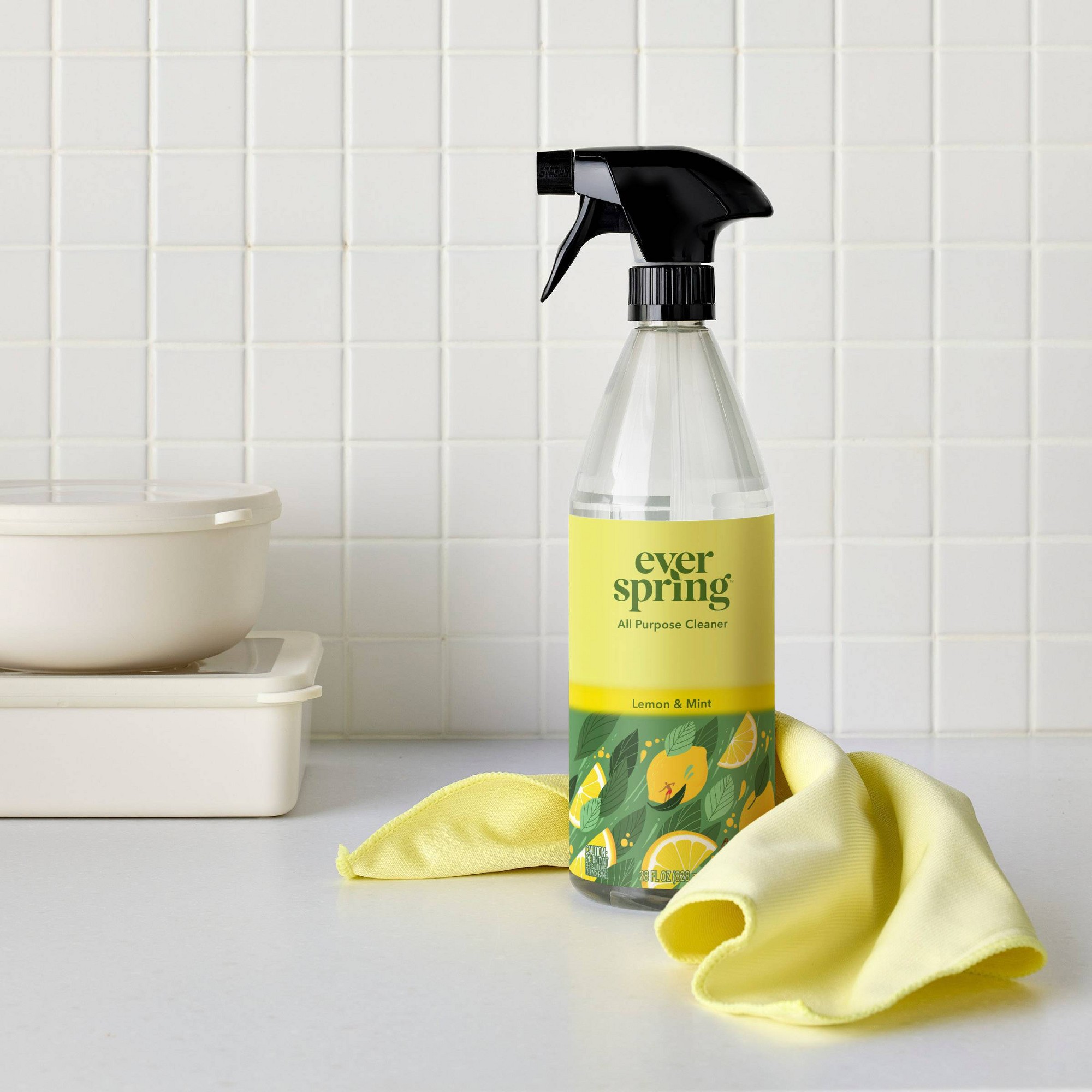 Lemon Mint Scent All Purpose C - Home Kitchen Bathroom Cleaning ulasan dan harga