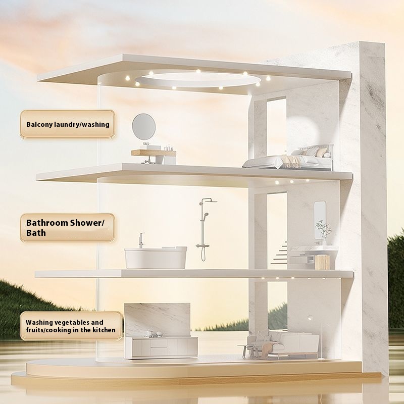 Pre-shower head, shower set fo - Home Bathroom Faucets ulasan dan harga