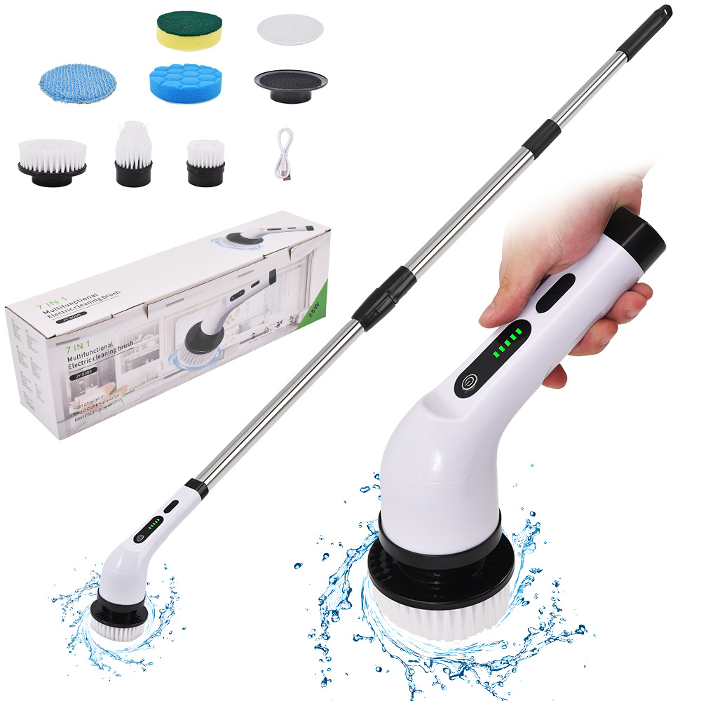 Multi Electric Cleaning Brush  - Home Bathroom Cleaning ulasan dan harga