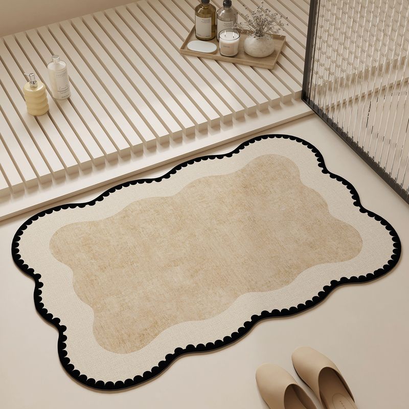 VIKAMA Cloud Wave Pattern Shap - Home Made Bathroom Vanity ulasan dan harga