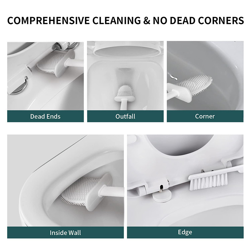 Wall Hanging Toilet Brush with - Toilet Brush Holder ulasan dan harga