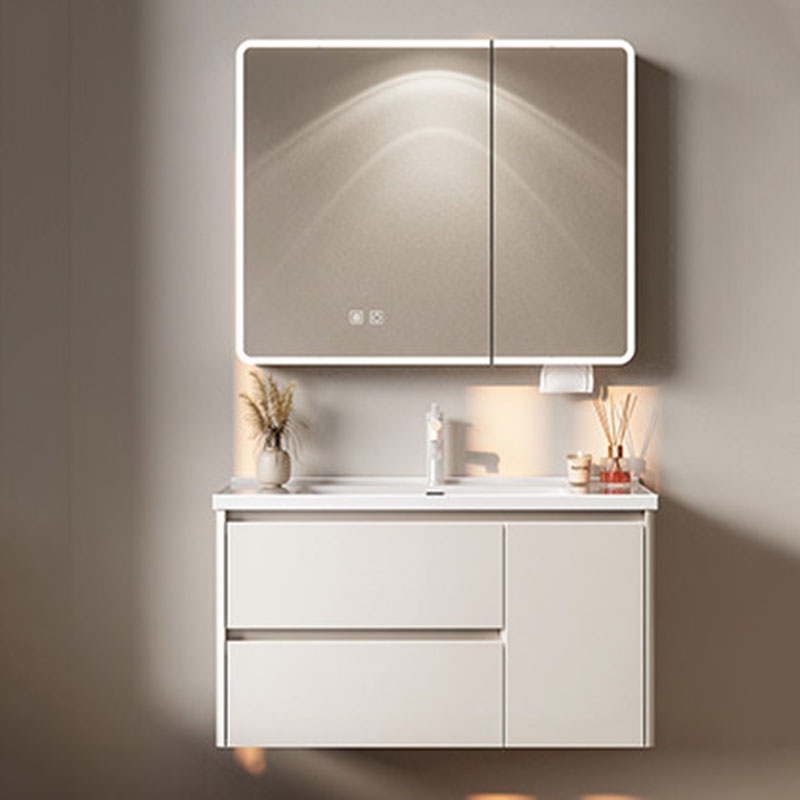 White Luxury Bathroom Cabinet  - Home Bathroom Partition Wall ulasan dan harga