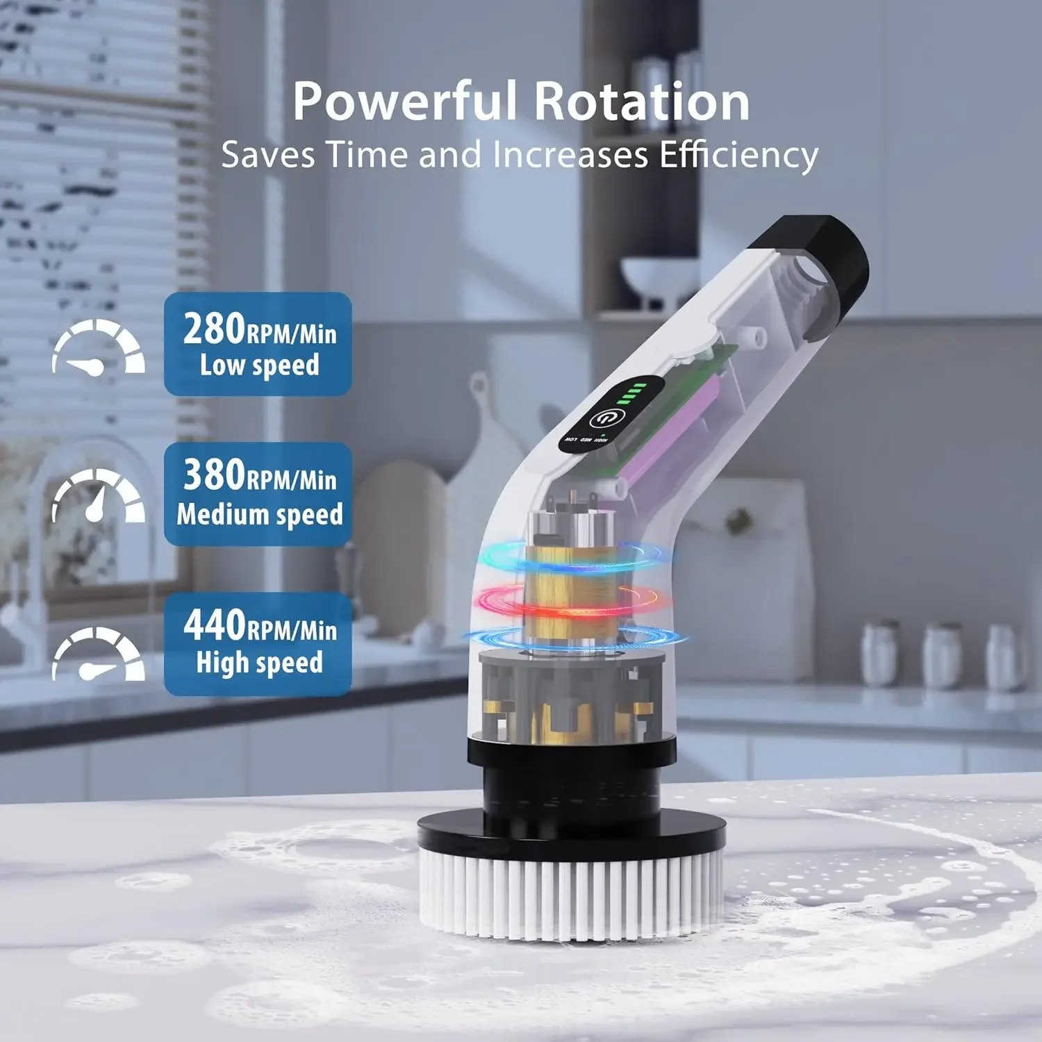 Cordless Multifunctional Elect - Home Bathroom Cleaning Machine ulasan dan harga
