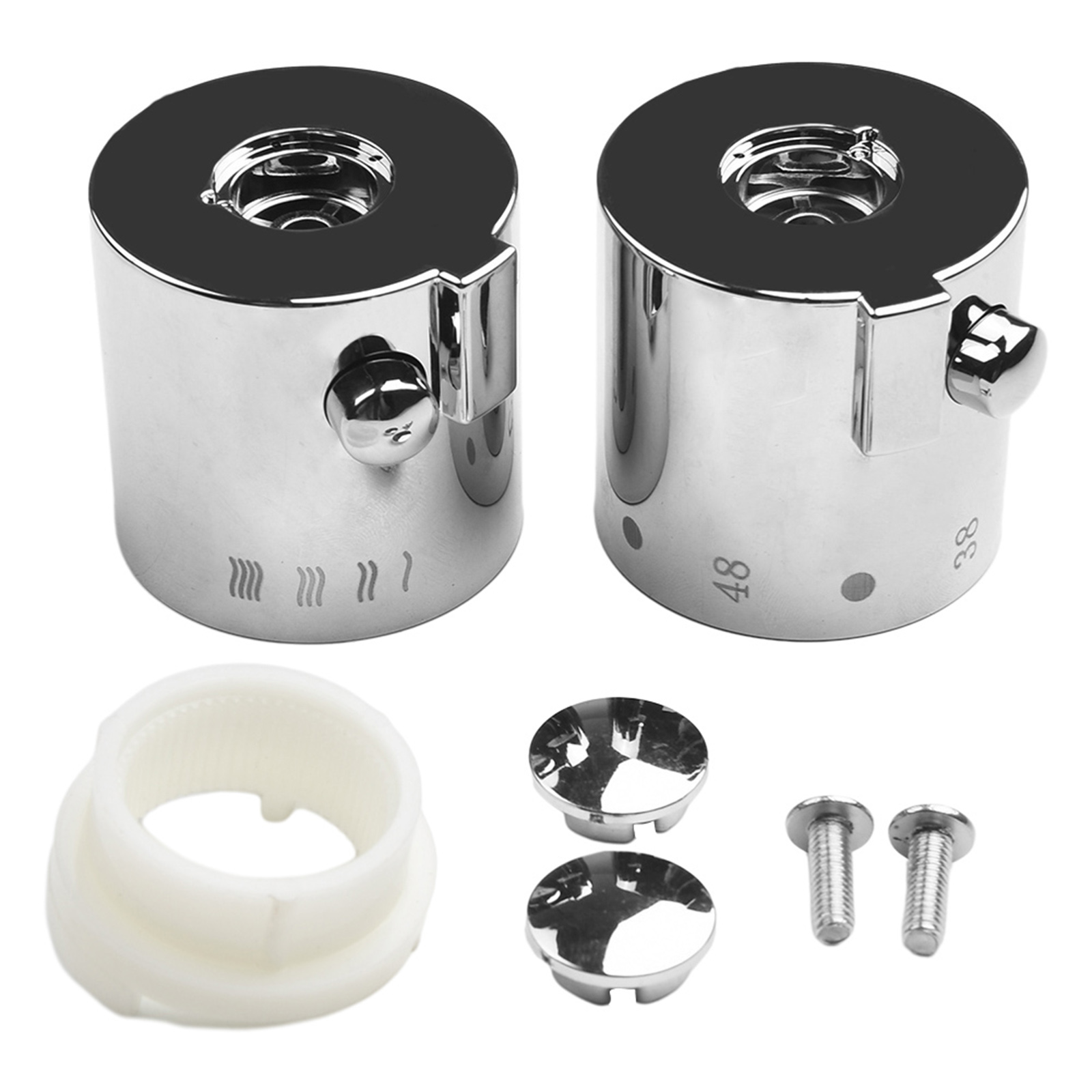 Knob Handles Shower Temperatur - Home Bathroom Faucets ulasan dan harga