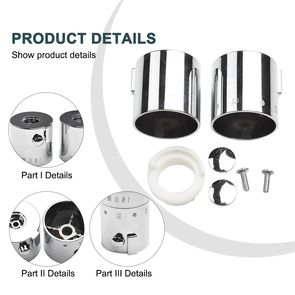 Knob Handles Shower Temperatur - Home Bathroom Faucets ulasan dan harga
