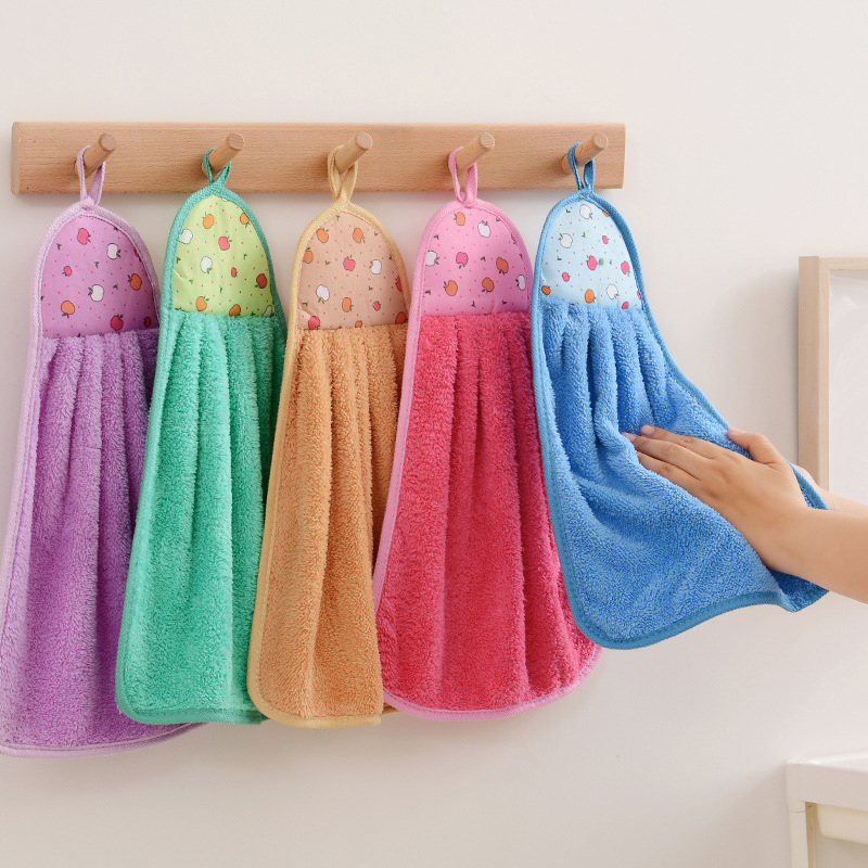 4pcs Small Hand Towels for Kit - Home Bathroom Cleaning ulasan dan harga