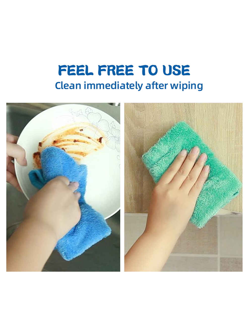 4pcs Small Hand Towels for Kit - Home Bathroom Cleaning ulasan dan harga