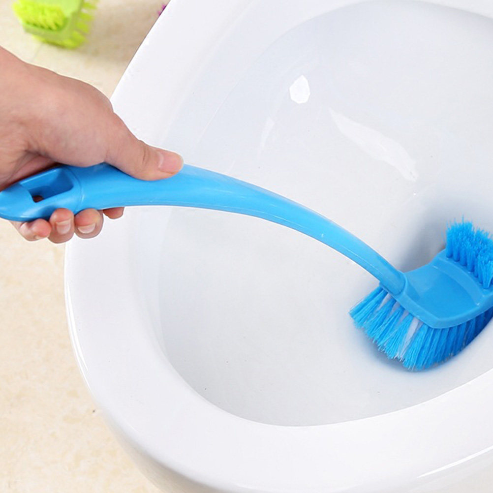 4Pcs Long Handle Toilet Brush  - Home Bathroom Cleaning ulasan dan harga