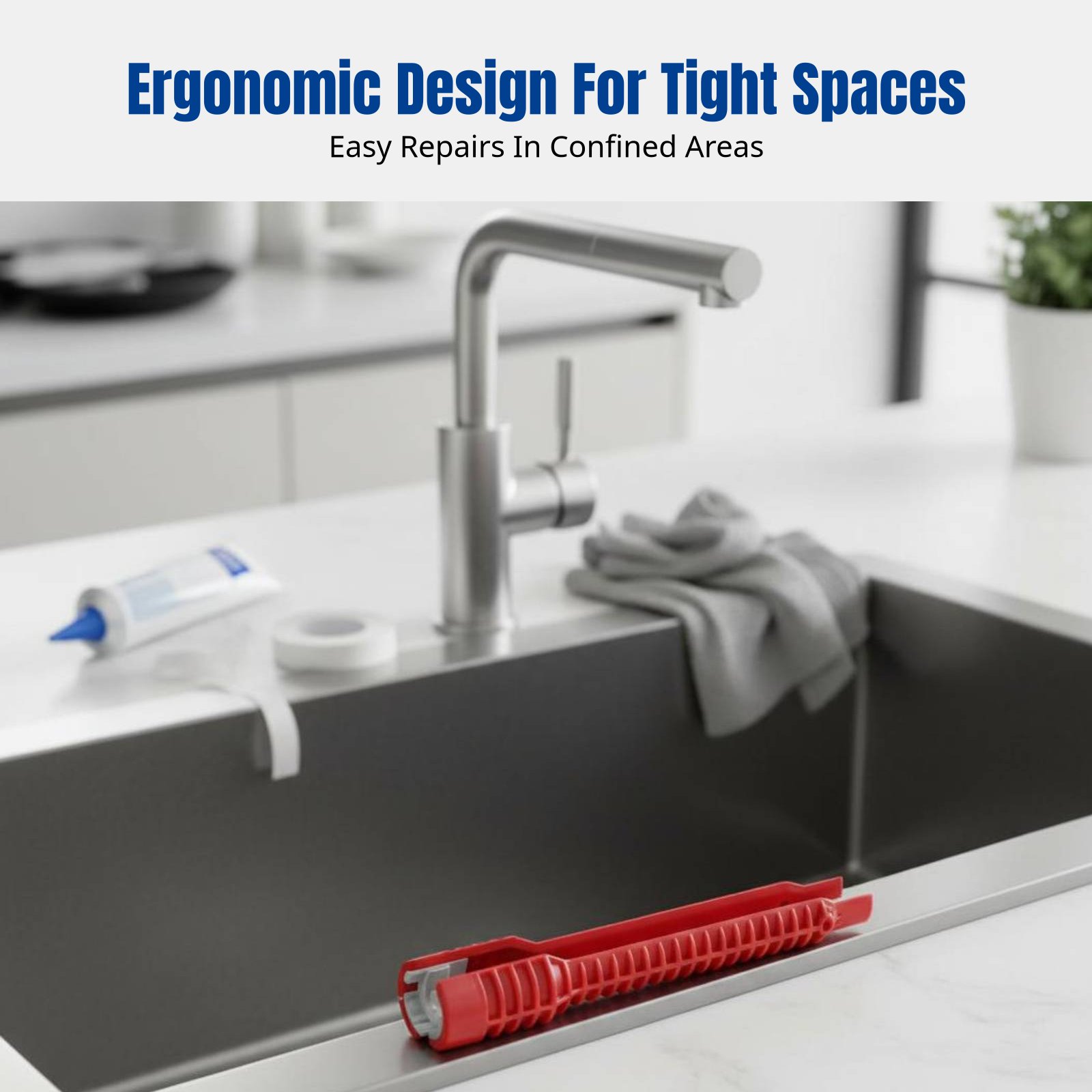 Plumbing Sink Wrench, Multifun - Home Bathroom Faucets ulasan dan harga