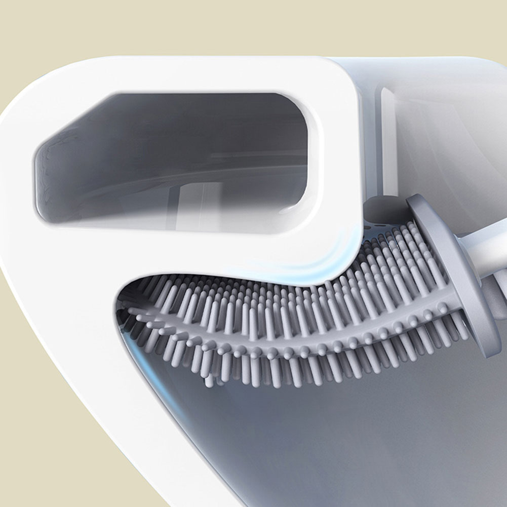 Silicone Toilet Brush With Hol - Toilet Brush Holder ulasan dan harga
