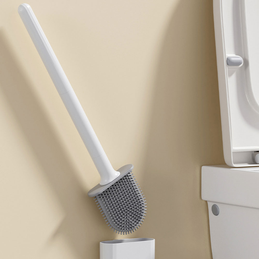 Silicone Toilet Brush With Hol - Toilet Brush Holder ulasan dan harga