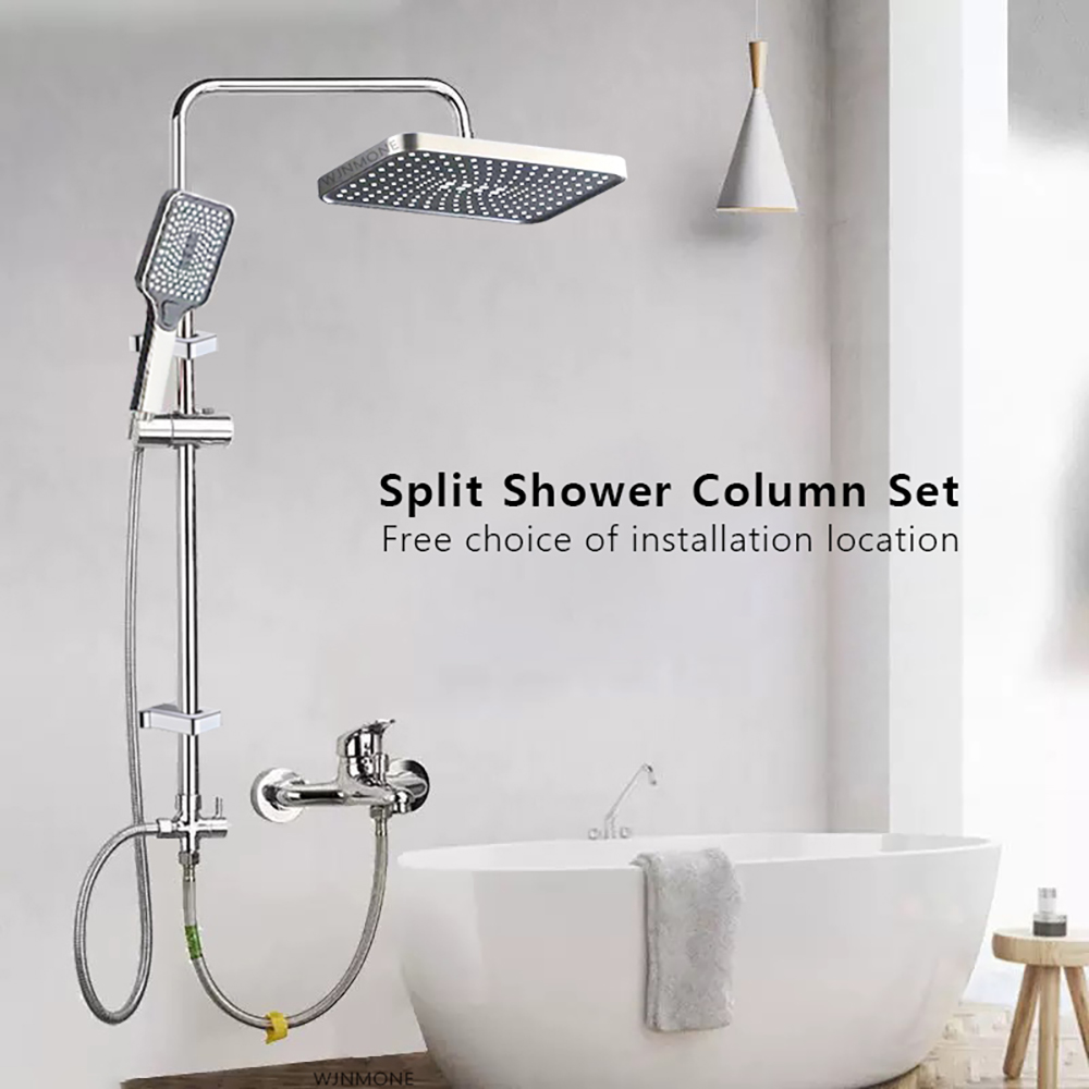 Split Shower Column Set Bathro - Home Bathroom Faucets ulasan dan harga