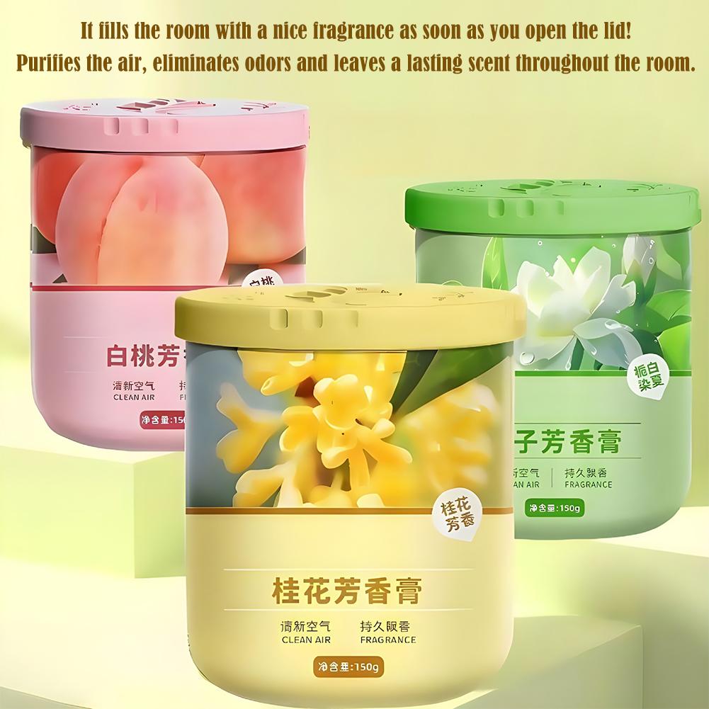 Solid Air Freshener Osmanthus  - Home Bathroom Freshener ulasan dan harga