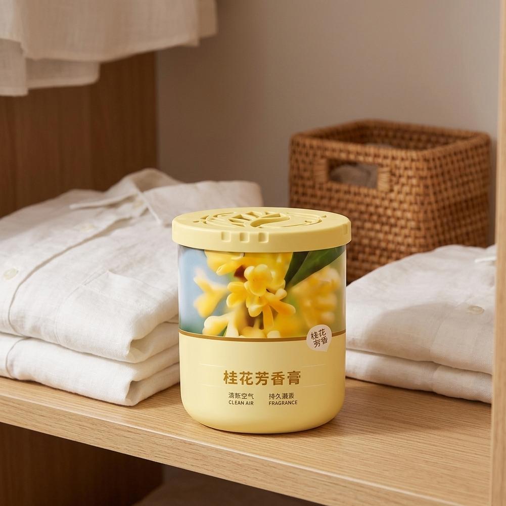 Solid Air Freshener Osmanthus  - Home Bathroom Freshener ulasan dan harga