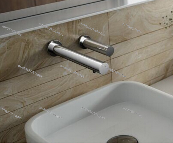 Brass Chrome Automatic Bathroo - Home Bathroom Faucets ulasan dan harga