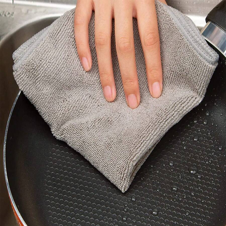 HYER KITCHEN Grey Cleaning Clo - Home Bathroom Cleaning ulasan dan harga