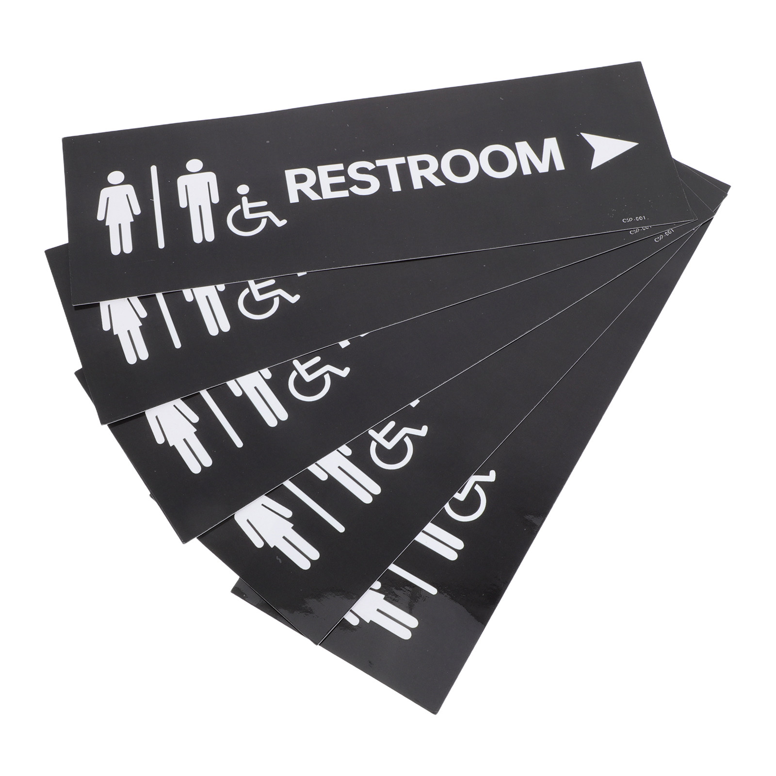 5Pcs Self-Adhesive Bathroom Do - Home Bathroom Signs ulasan dan harga