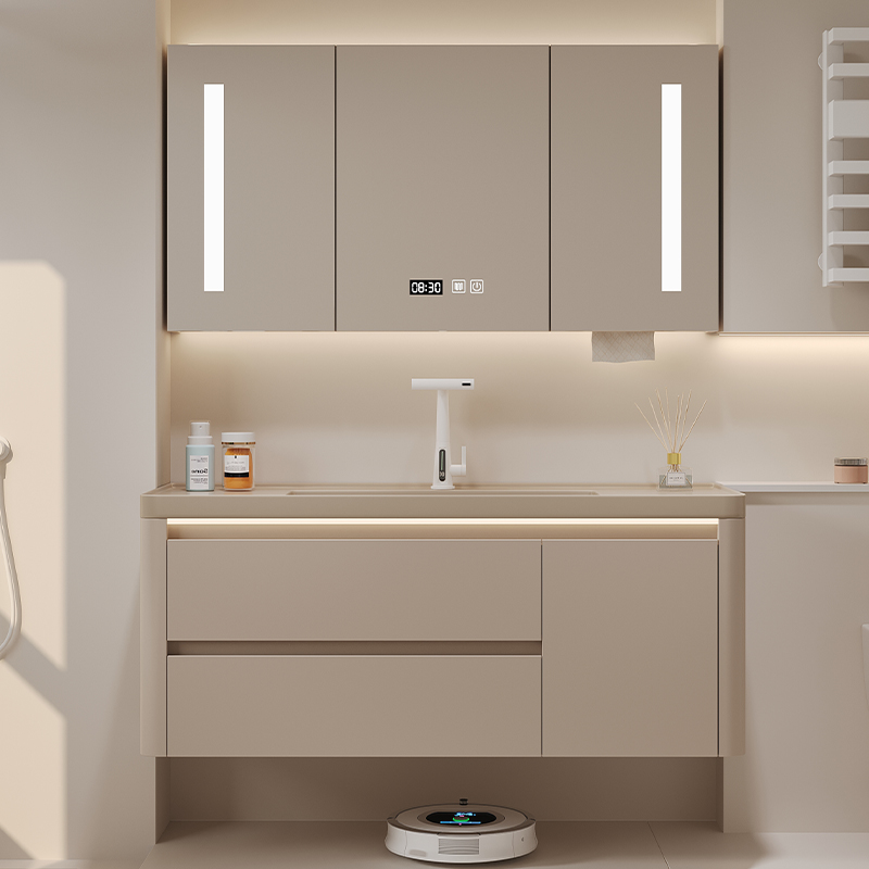 Organizer Mirror Bathroom Cabi - Home Bathroom Partition Wall ulasan dan harga