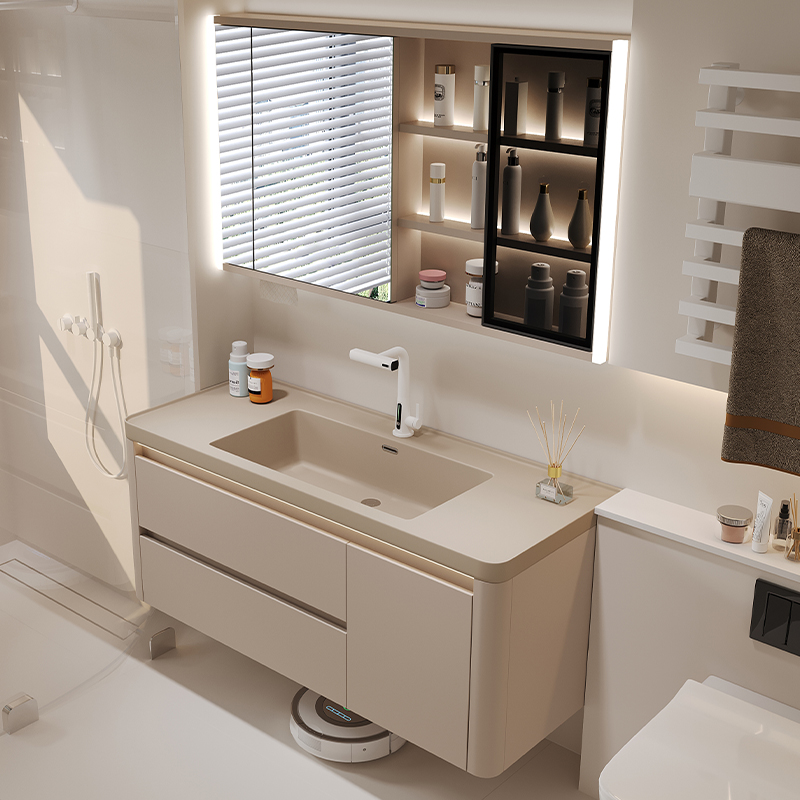 Organizer Mirror Bathroom Cabi - Home Bathroom Partition Wall ulasan dan harga