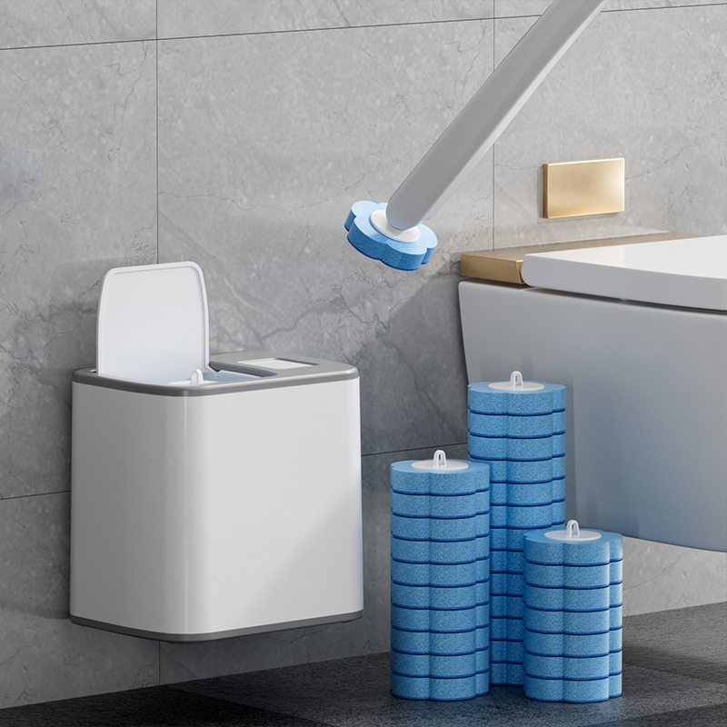 Disposable Toilet Brush Replac - Toilet Brush Holder ulasan dan harga